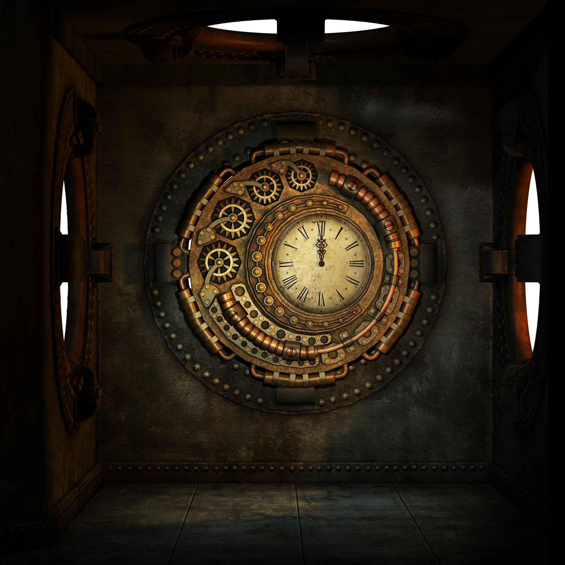 Uhr Steampunk