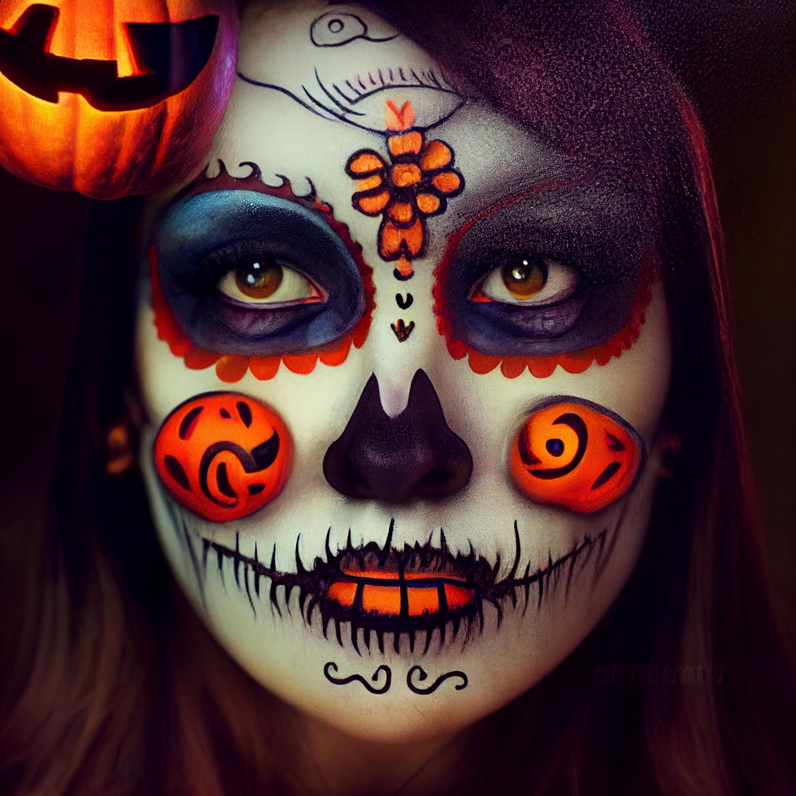 Halloween Muertos Gesicht