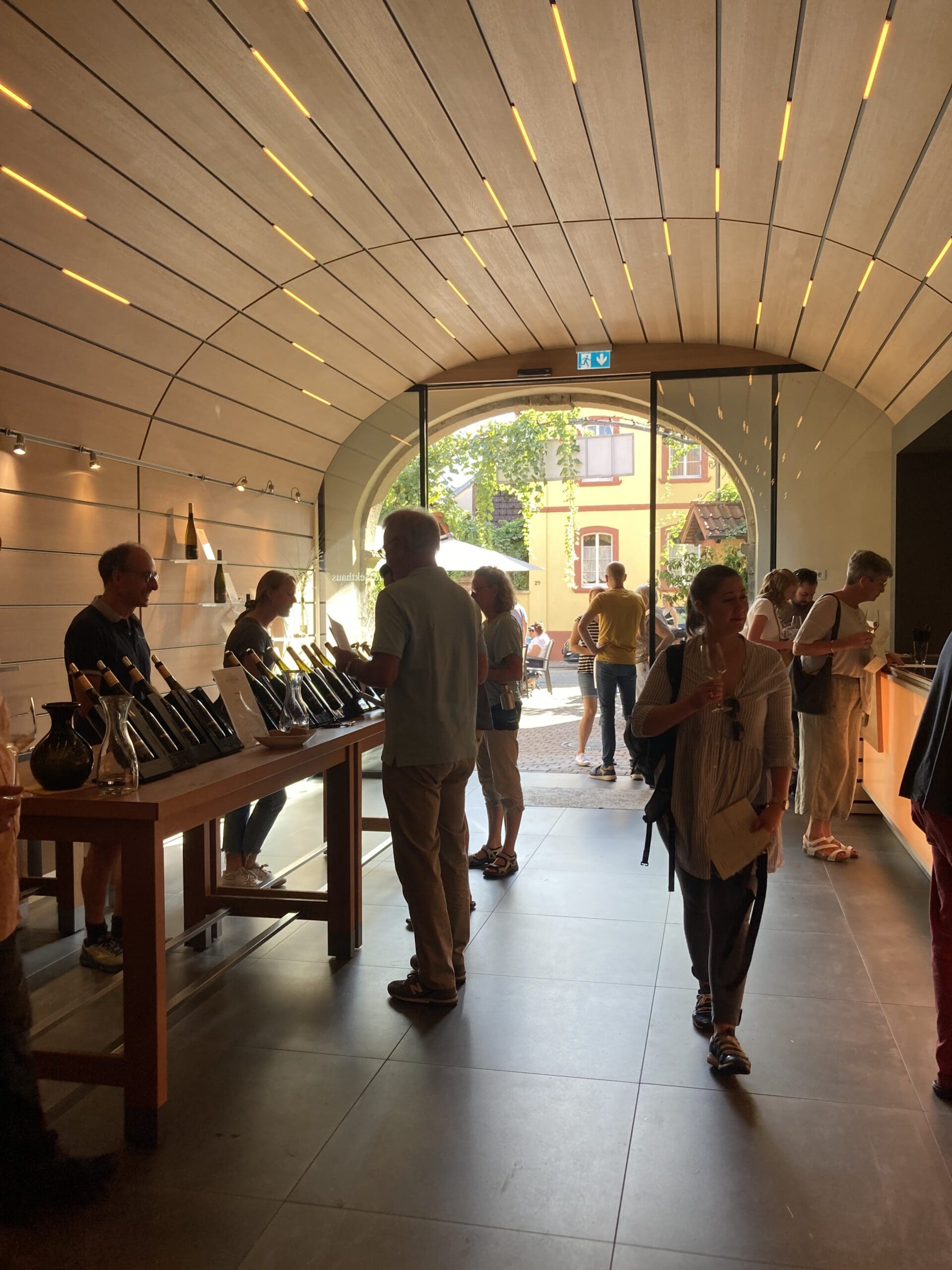 Weinprobe im Wein- und Sekthaus Schreieck Maikammer