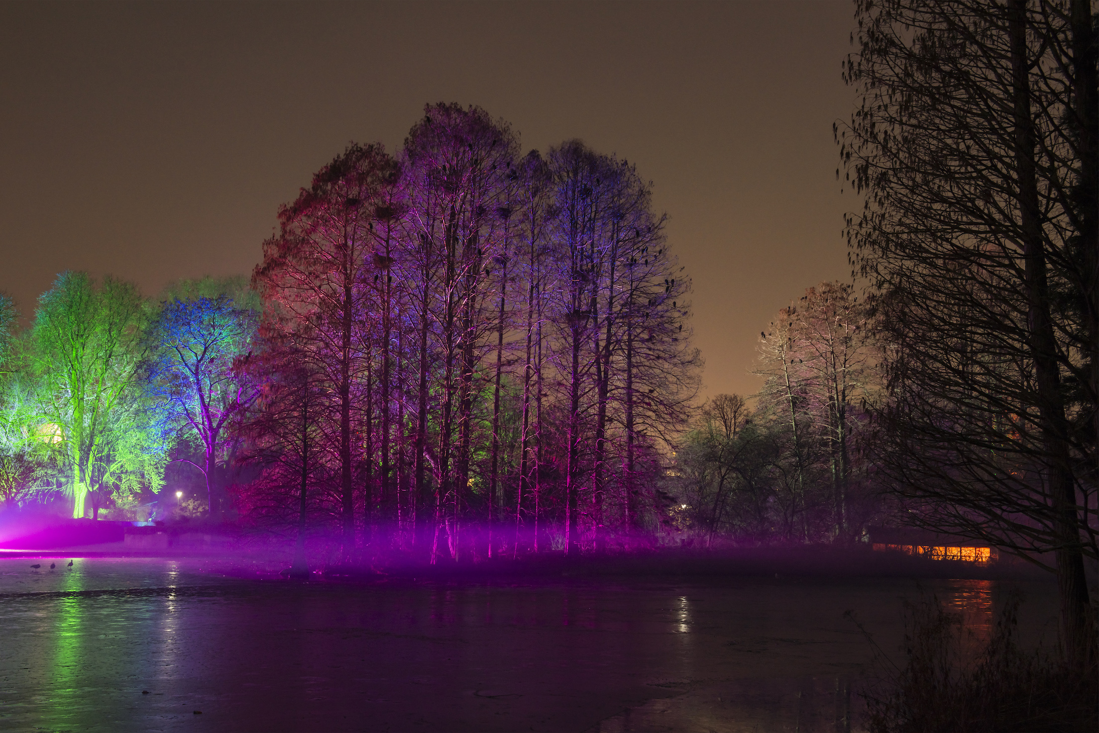 Winterlichter Luisenpark Mannheim