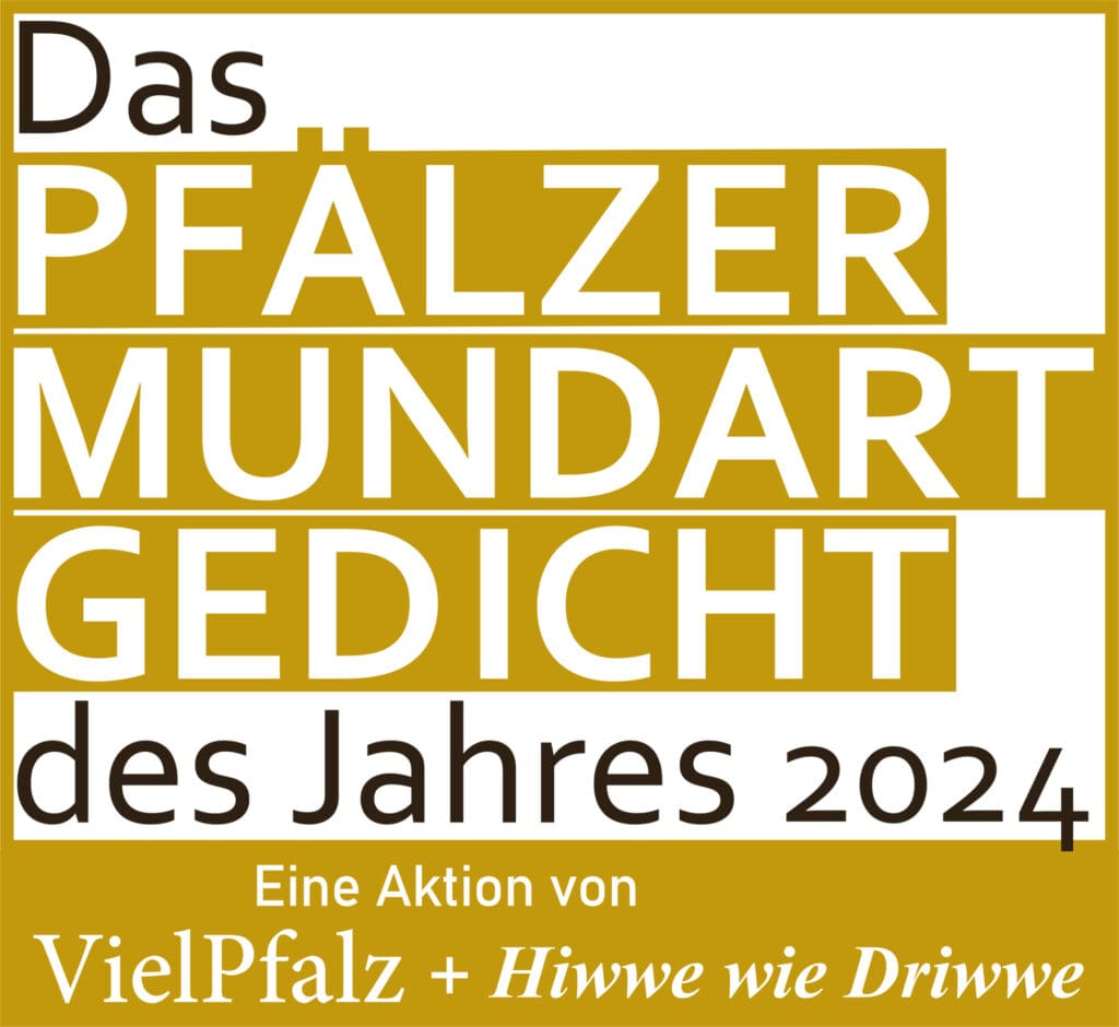 Logo Pfälzer Mundartgedicht des Jahres 2024 