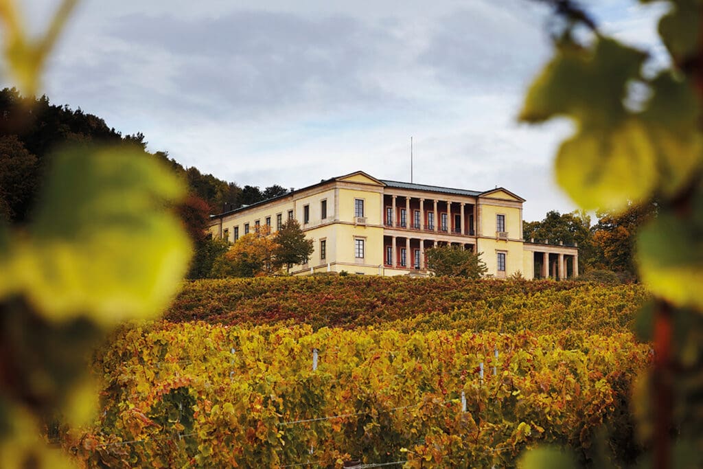 Außenaufnahmen der Villa  Ludwigshöhe