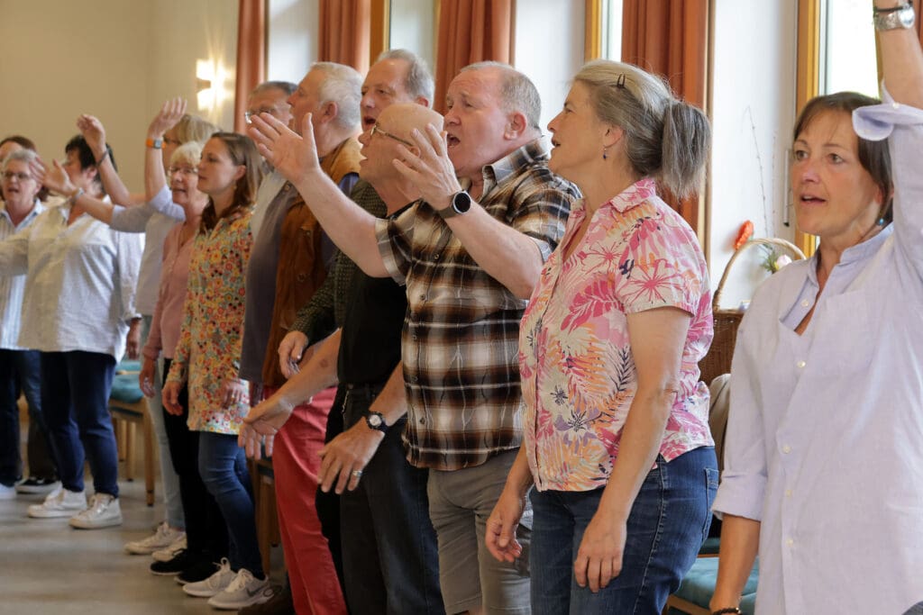 Die Palatöne bei der Probe