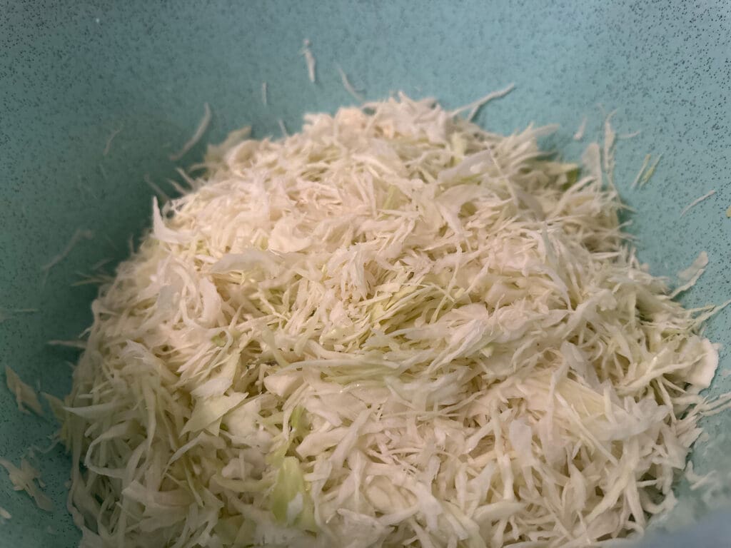 Kraut in einer Schüssel