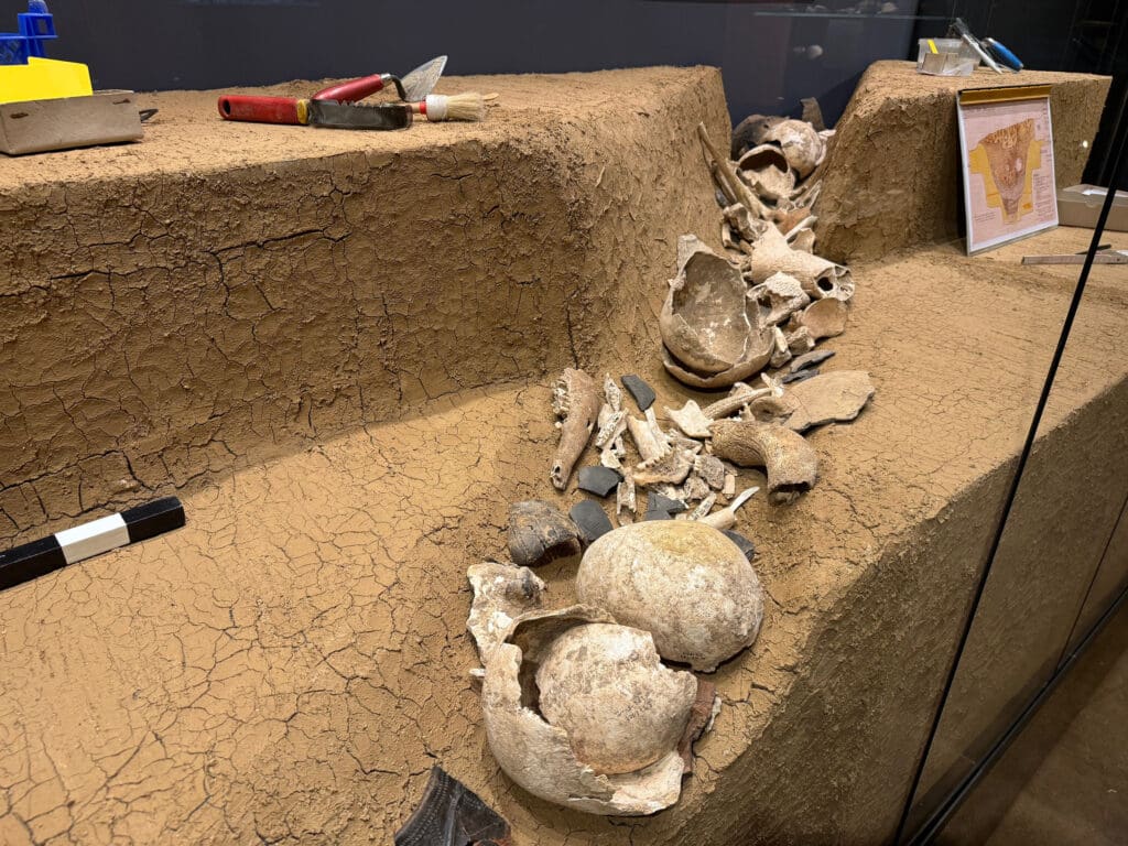 Nachbildungen von Fundstücken