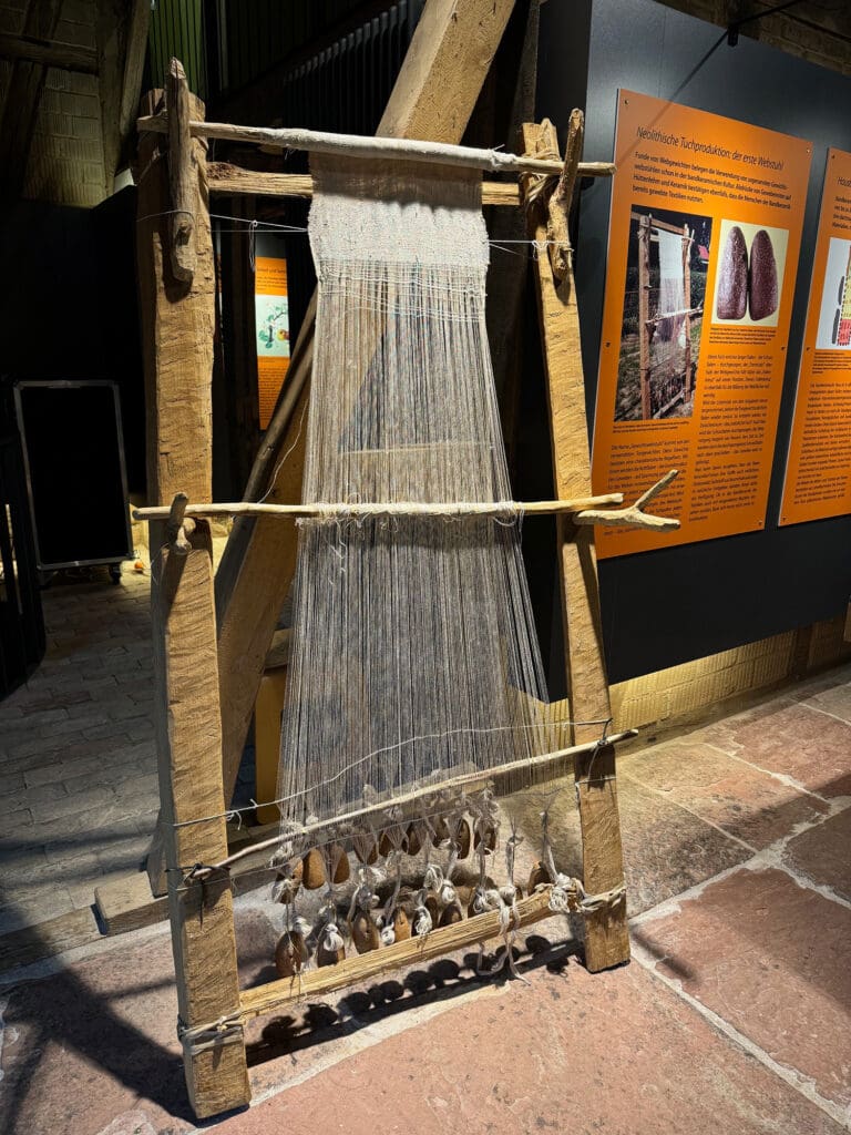 Webstuhl im Museum