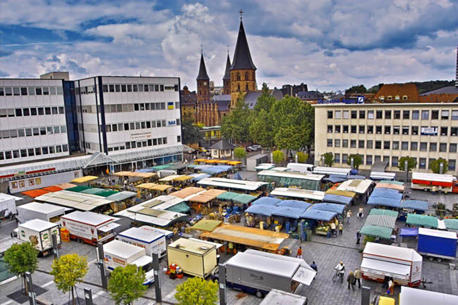Wochenmarkt in Kaiserslautern