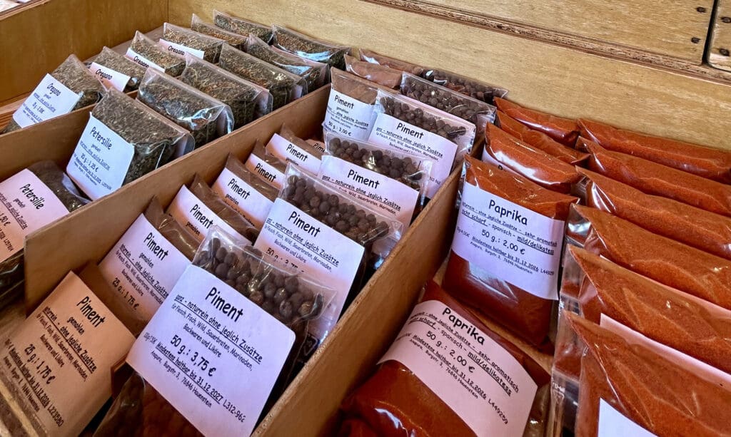 Gewürze auf dem Markt