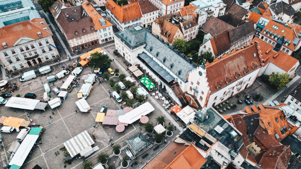 Wochenmarkt in Landau
