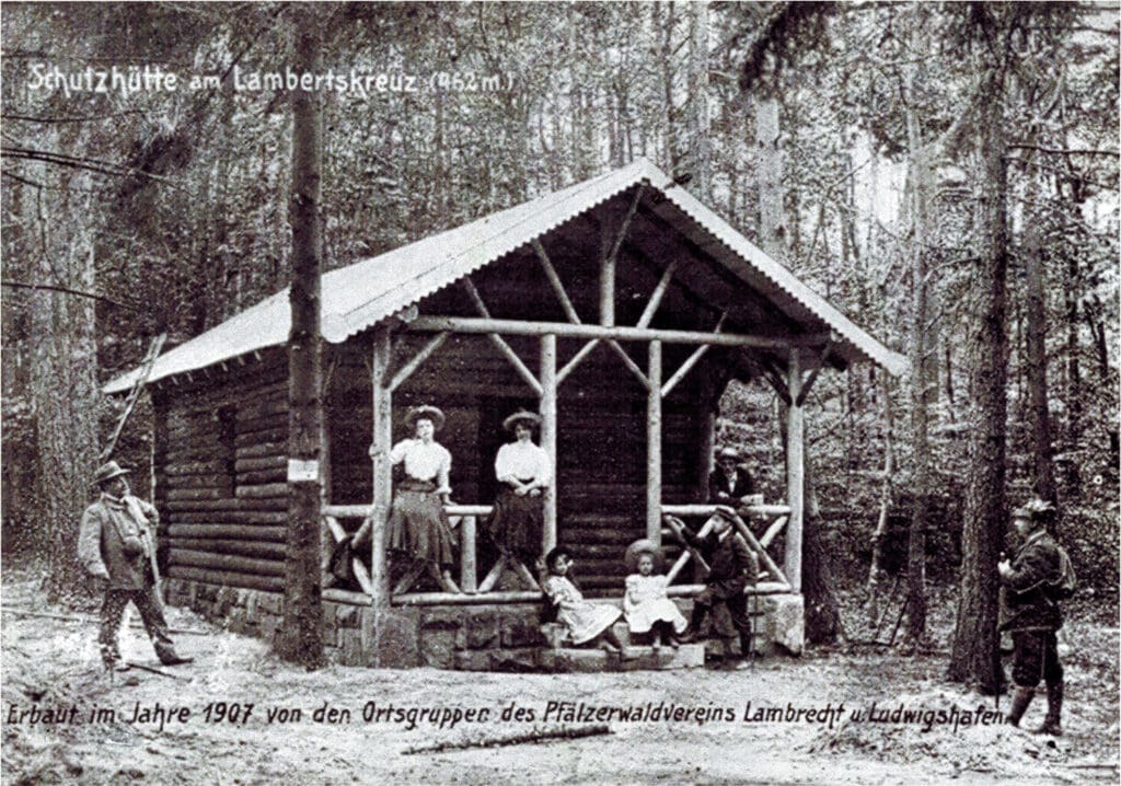 Historische Aufnahme des Pfälzerwald-Vereins