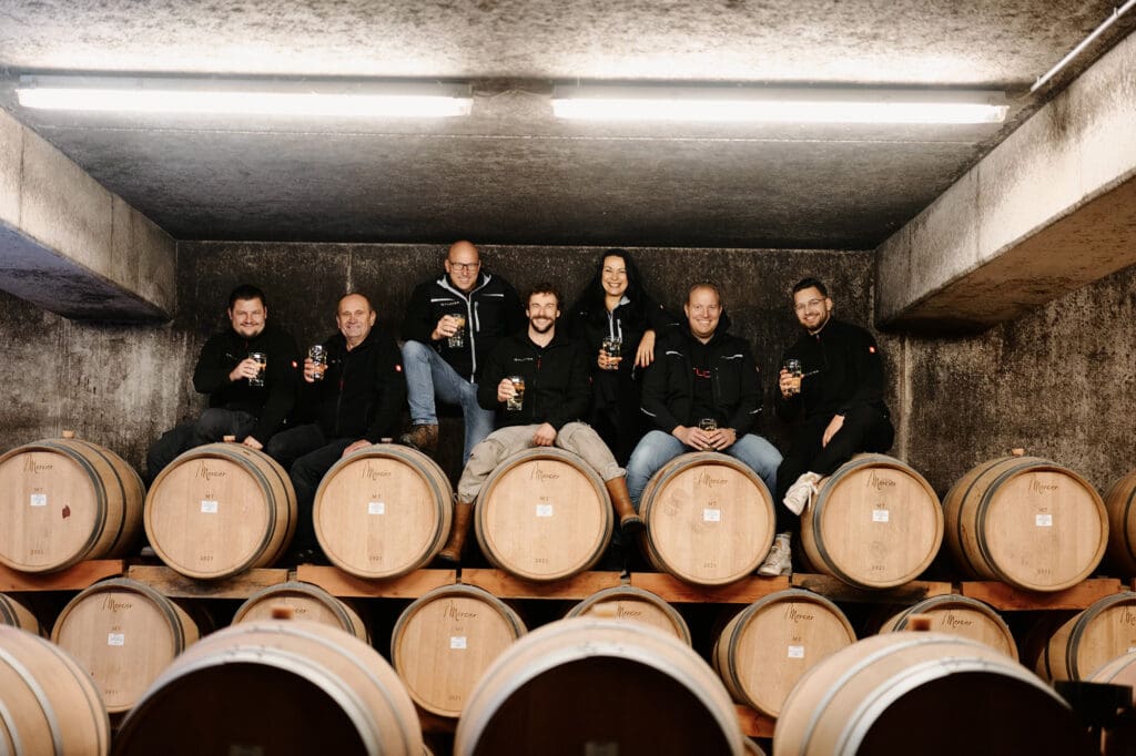 Das Team des Weinguts Studier