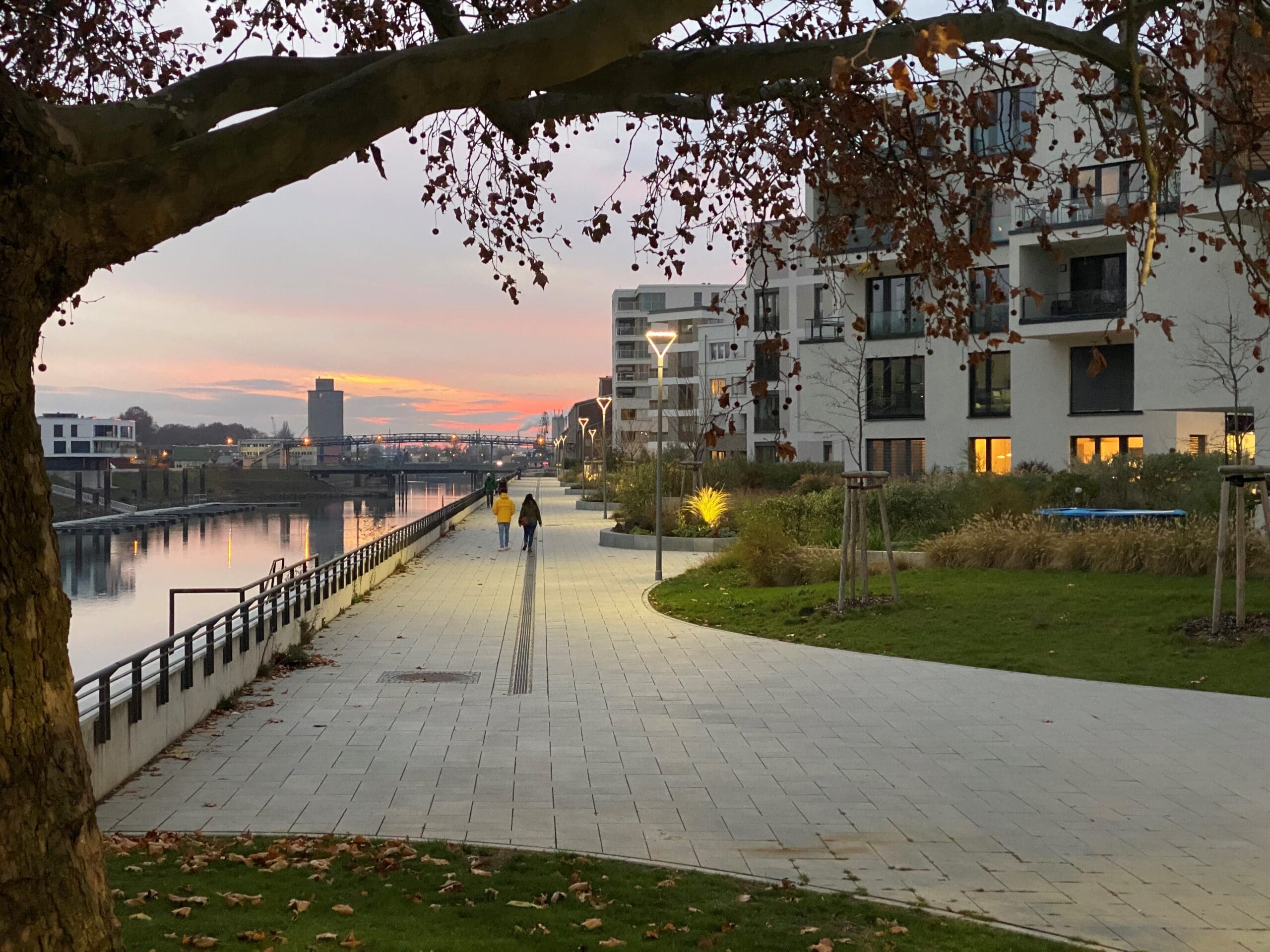 Hafenpromenade Ludwigshafen am Rhein