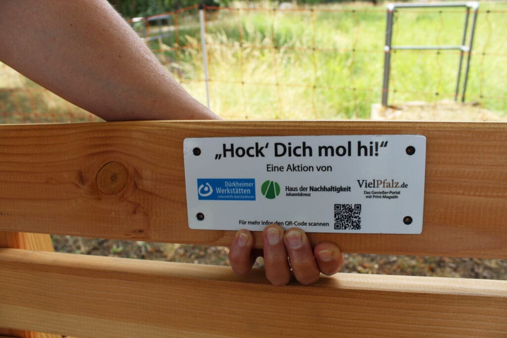 Begegnungsbank in Deidesheim