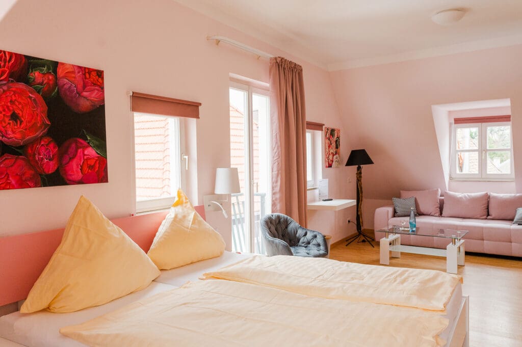 Ein Zimmer des Hotels