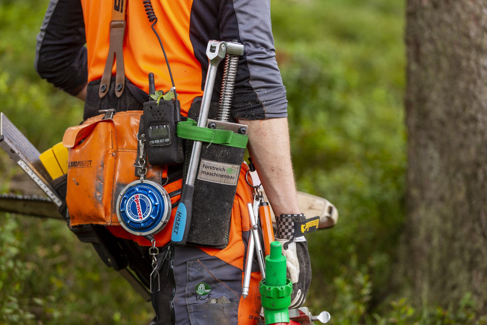 Forstwirt_auf_dem_Weg_zur_Baumfaellung