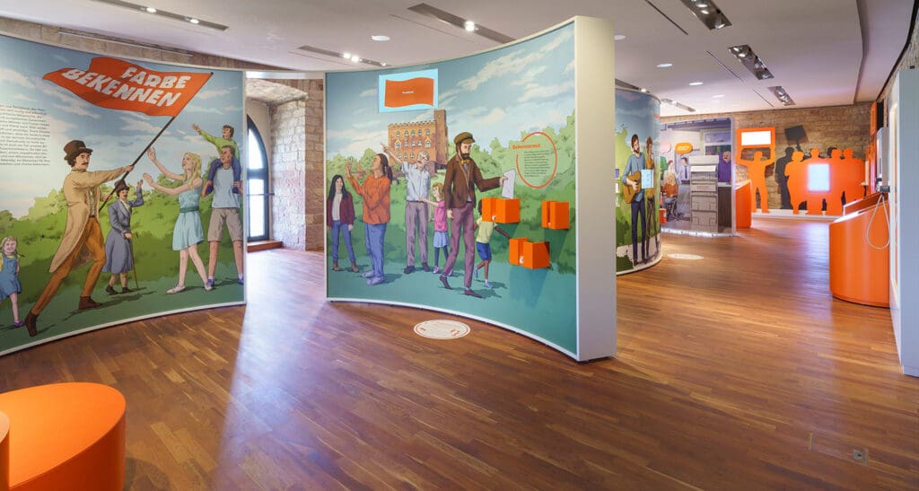 Ausstellungsraum Hambacher Schloss