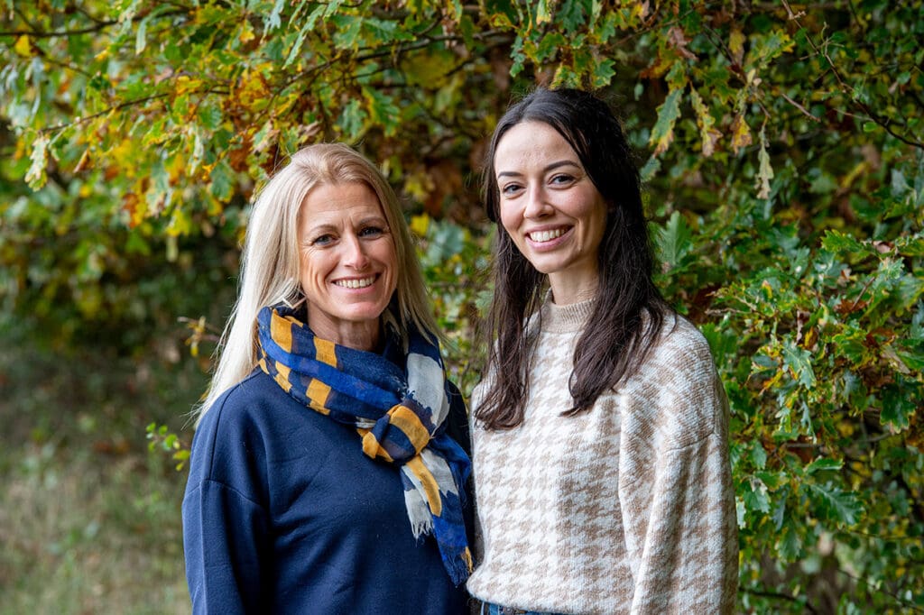 Marina Tremmel und Alisa Adam