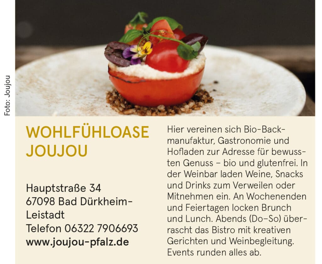 Wohlfühloase Joujou