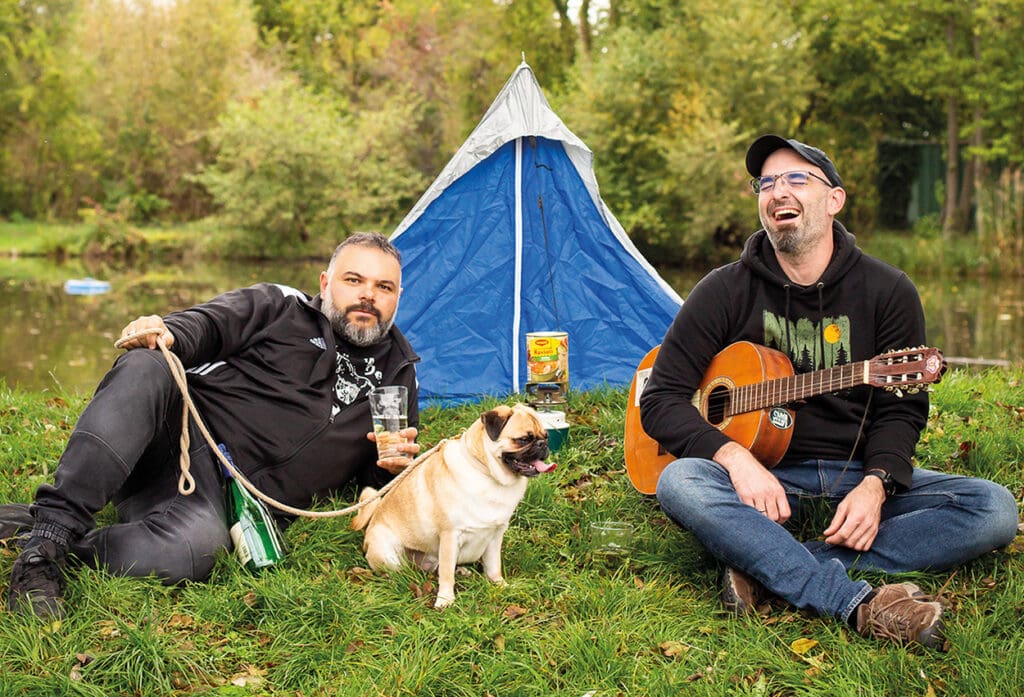 Monji El Beji und Christoph Erbach