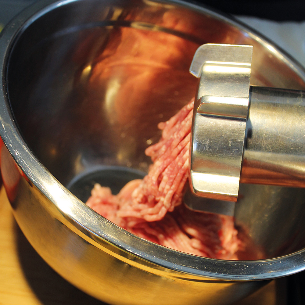 Verarbeitung der Zutaten