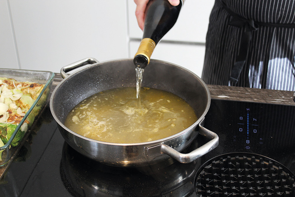 Zubereitung Weinbergwickel